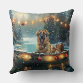 アナトリアンシェパードクリスマスフェスティバル航海 クッション (裏面)
