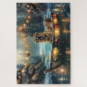 アナトリアンシェパードクリスマスフェスティバル航海 ジグソーパズル (縦)