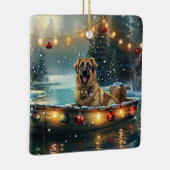 アナトリアンシェパードクリスマスフェスティバル航海 セラミックオーナメント (右)