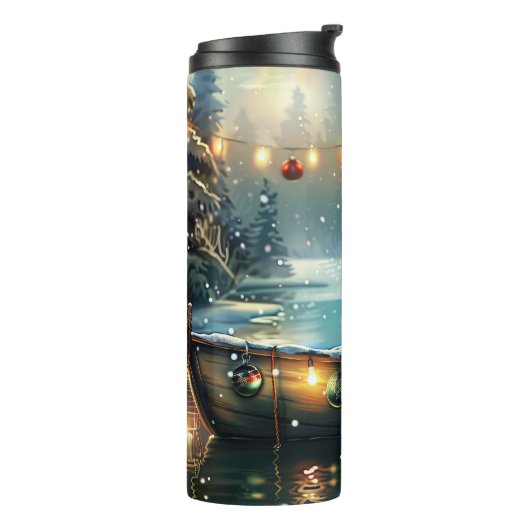 アナトリアンシェパードクリスマスフェスティバル航海 タンブラー (回転左)