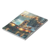 アナトリアンシェパードクリスマスフェスティバル航海 ノートパッド (回転)