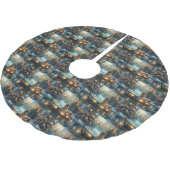 アナトリアンシェパードクリスマスフェスティバル航海 ブラッシュドポリエステルツリースカート (アングル)