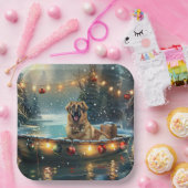 アナトリアンシェパードクリスマスフェスティバル航海 ペーパープレート (パーティー)