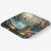 アナトリアンシェパードクリスマスフェスティバル航海 ペーパープレート (傾斜あり)