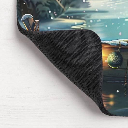 アナトリアンシェパードクリスマスフェスティバル航海 マウスパッド (コーナー)