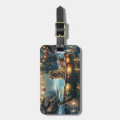 アナトリアンシェパードクリスマスフェスティバル航海 ラゲッジタグ (正面縦)