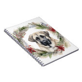 アナトリアンシェパードクリスマスリースフェスティバルカップ ノートブック (右側)