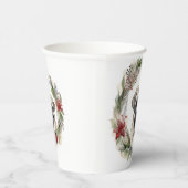 アナトリアンシェパードクリスマスリースフェスティバルカップ 紙コップ (右)