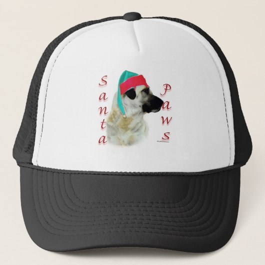 アナトリアンシェパードドッグサンタポーズ キャップ (正面)