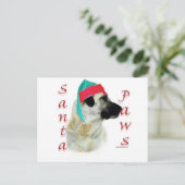 アナトリアンシェパードドッグサンタポーズ シーズンポストカード (スタンド正面)