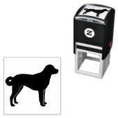 アナトリアンシェパードドッグシルエット セルフインキングスタンプ (インサイチュ)