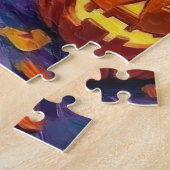 アナトリアンシェパードドッグスハロウィンコスチューム ジグソーパズル (側面)