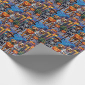 アナトリアンシェパードドッグスハロウィンコスチューム ラッピングペーパー (角)