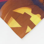 アナトリアンシェパードドッグスパンプキンハロウィンおもしろい フリースブランケット (角)