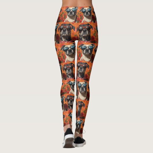 アナトリアンシェパードハートバラバレンタインデー レギンス (裏面)