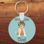 アナトリアンシェパードパパキーチェーン キーホルダー (正面)