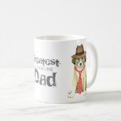 アナトリアンシェパードパパコーヒーマグ コーヒーマグカップ (正面右)