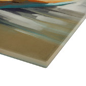 アナトリアンシェパードビーチサーフィン絵画ズ カッティングボード (角)