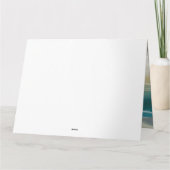 アナトリアンシェパードビーチサーフィン絵画ズ カード (裏面)