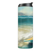 アナトリアンシェパードビーチサーフィン絵画ズ タンブラー (回転左)