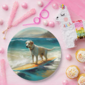 アナトリアンシェパードビーチサーフィン絵画ズ ペーパープレート (パーティー)