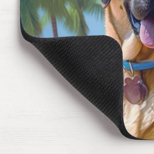 アナトリアンシェパードビーチ、犬の恋人の夏のギフト マウスパッド (コーナー)