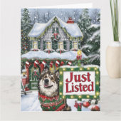 アナトリアンシェパードフェスティバル不動産仲介業者クリスマス カード (正面)