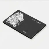 アナトリアンシェパード抽象芸術アートドッグネーム ポストイット (アングル)