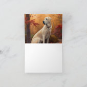 アナトリアンシェパードin紅葉秋 カード (内部)