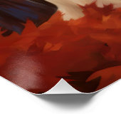 アナトリアンシェパードin紅葉秋 ポスター (コーナー)