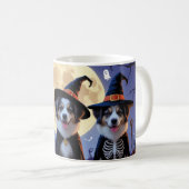 アナトリアン・シェパード 犬の かぼちゃ ハロウィン 面白い コーヒーマグカップ (正面右)