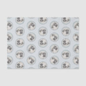 アナトリア絵を描シェパードオリジナルドッグアート 薄葉紙 (正面)