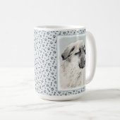 アナトリア絵画シェパードの – オリジナルドッグアート コーヒーマグカップ (正面右)