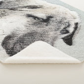 アナトリア絵画シェパードの – オリジナルドッグアート シェルパブランケット (3/4)