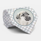 アナトリア絵画シェパードの – オリジナルドッグアート ネクタイ (ロール)