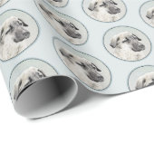 アナトリア絵画シェパードの – オリジナルドッグアート ラッピングペーパー (ロールコーナー)