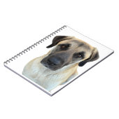 アナトリア羊飼い犬スパイラルノート ノートブック (左側)