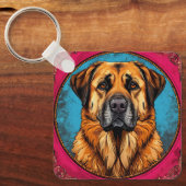 アナトリア羊飼い犬 キーホルダー (正面)