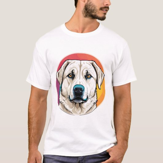 アナトリア羊飼い犬 Tシャツ (正面)