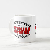 アナトリア羊飼い警備 コーヒーマグカップ (正面左)