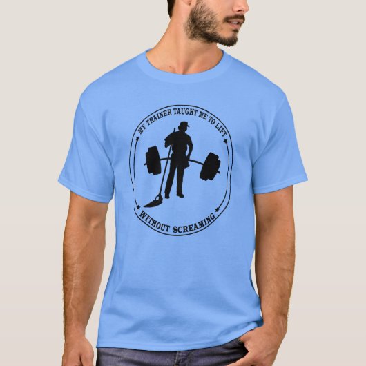 アナトリーコーチは清掃員 - おもしろジムいたずら Tシャツ (正面)