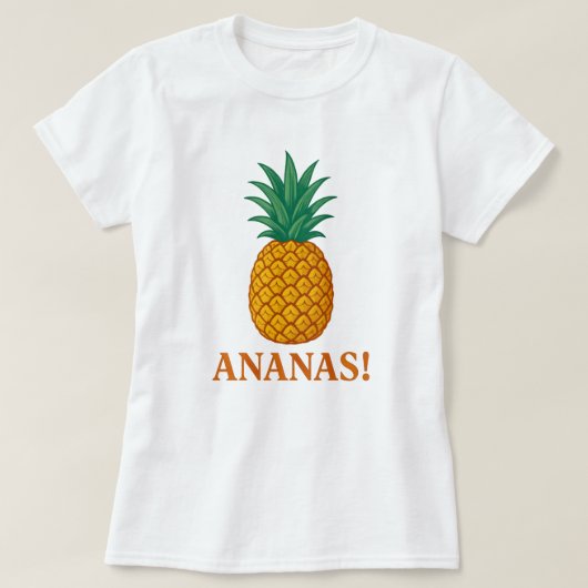 アナナス！ Tシャツ (デザイン正面)
