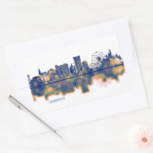 アナハイムスカイライン 長方形シール (封筒)