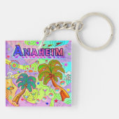 アナハイムバケーションターゲットキーチェーン キーホルダー (裏面)