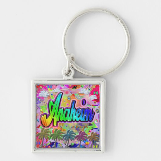 アナハイムビスタキ表現ーチェーン キーホルダー (正面)