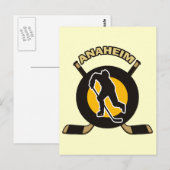 アナハイムホッケー ポストカード (正面/裏面)