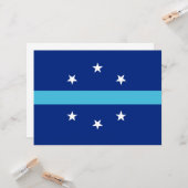 アナハイム国旗（カリフォルニア州，米国） カード (正面/裏面インサイチュ)