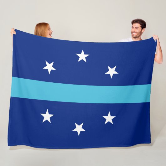 アナハイム国旗（カリフォルニア州，米国） フリースブランケット (インサイチュ)