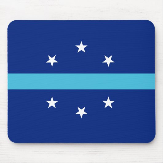 アナハイム国旗（カリフォルニア州，米国） マウスパッド (正面)