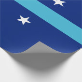 アナハイム国旗（カリフォルニア州，米国） ラッピングペーパー (角)